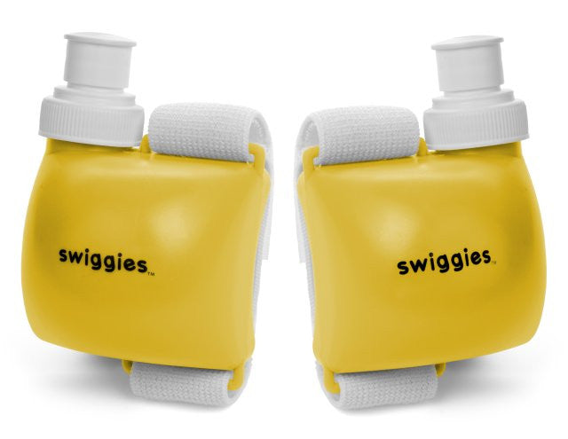 Swiggies Yellow wrist water bottle