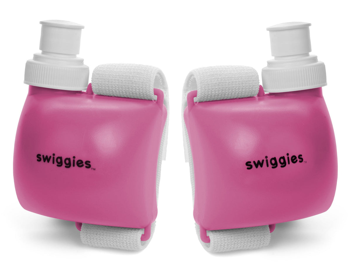 Swiggies Pink wrist water bottle